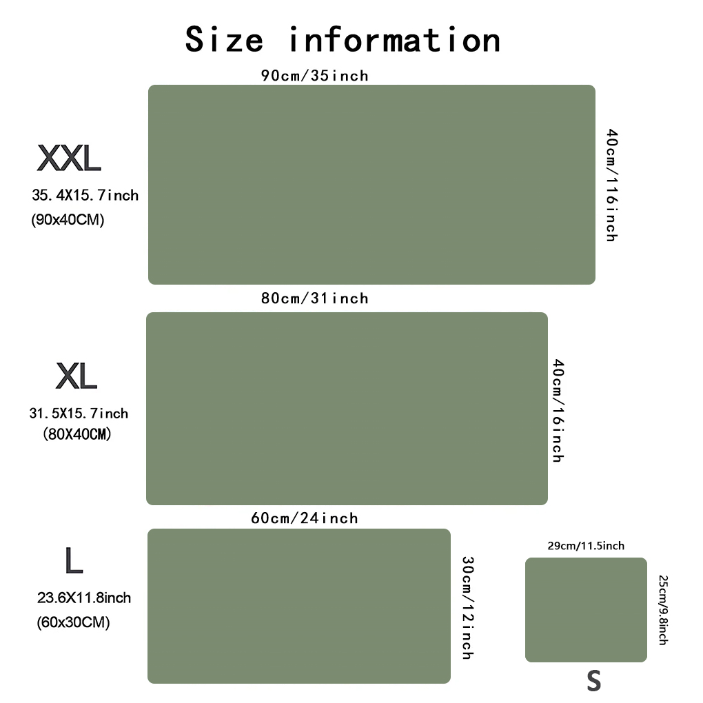 Solid green gaming mousepad la - Mouse Pad Blank Sublimation 评论和价格