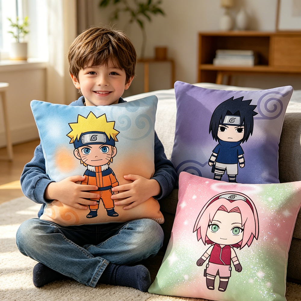 Uzumaki Naruto Fashion Decor T - Pillow Cover Sublimation 评论和价格