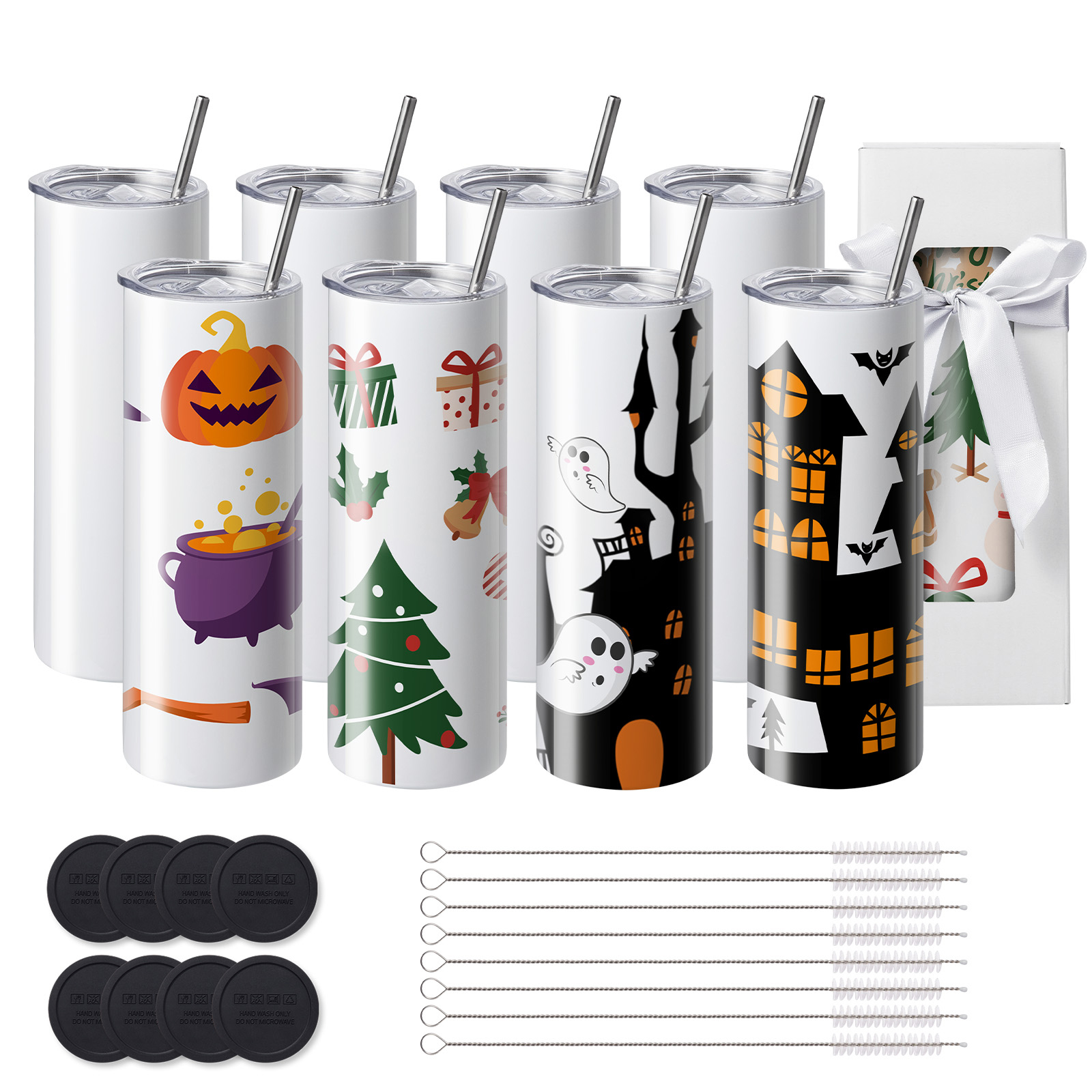 SucceBuy 8/12/14/16/24/50PC St - Sublimation Mug White 评论和价格
