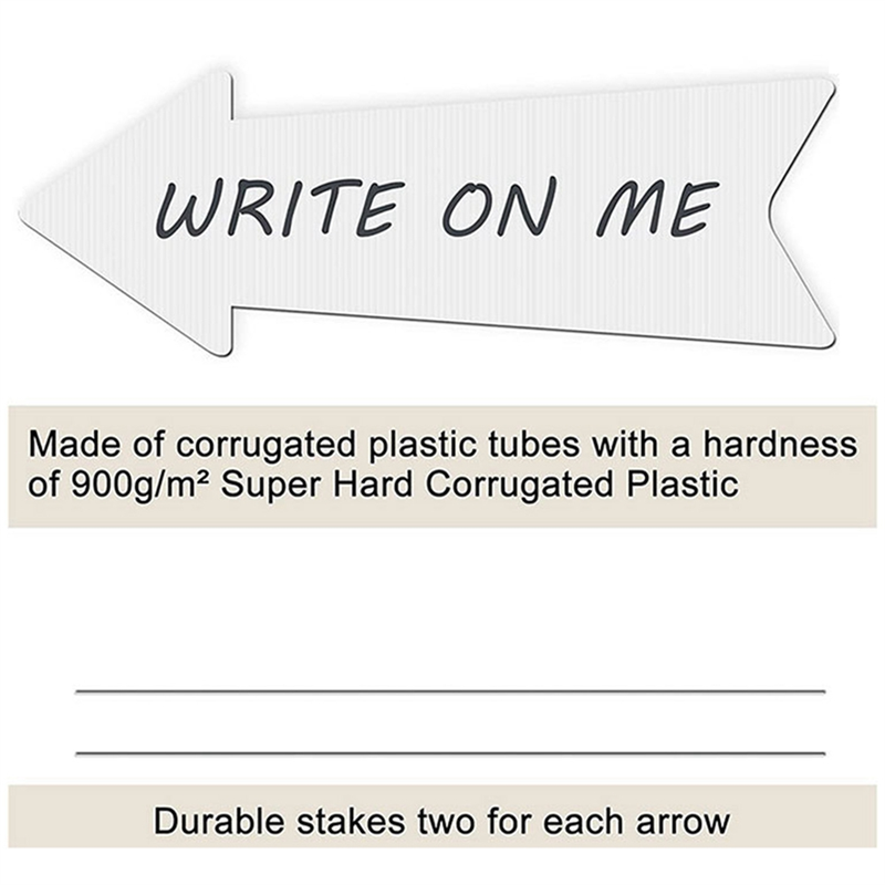 B50C Directional Arrows Signs  - Yard Sign Blank 评论和价格