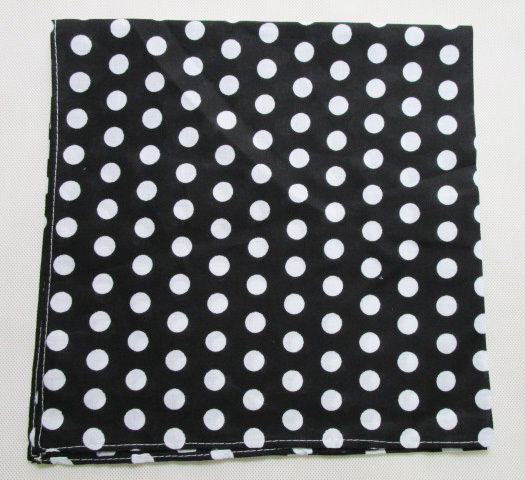 2025 New Fashion Cotton Black  - Bandana Blank White 评论和价格