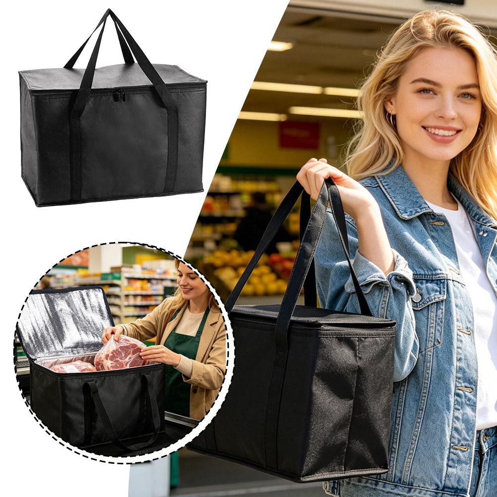 Insulated Food Delivery Tote B - Tote Bag Sublimation 评论和价格