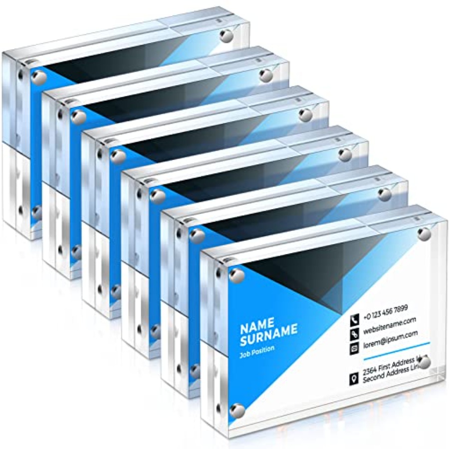 Acrylic Business Card Frame 2. - Photo Acrylic Block 评论和价格