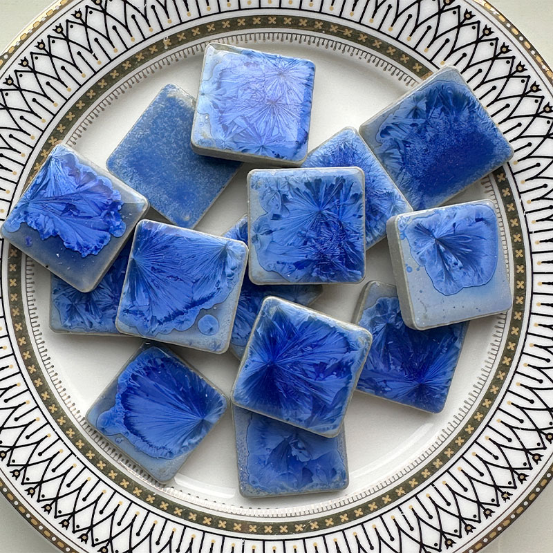 100g DIY Ceramic Mosaic Tiles  - Ceramic Tile Blank 评论和价格