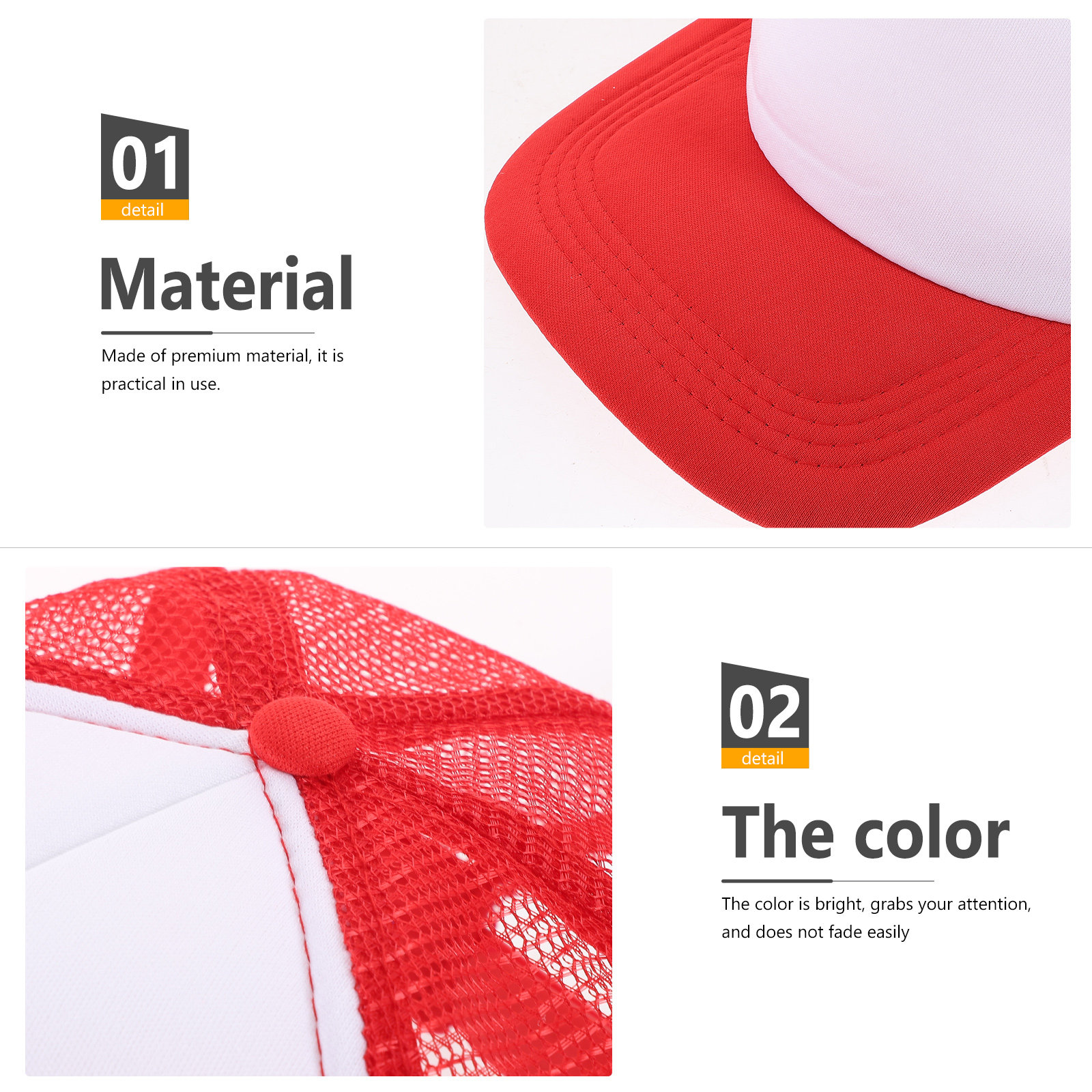 10Pcs Blank Mesh Baseball Hat  - Hat Sublimation Blank 评论和价格