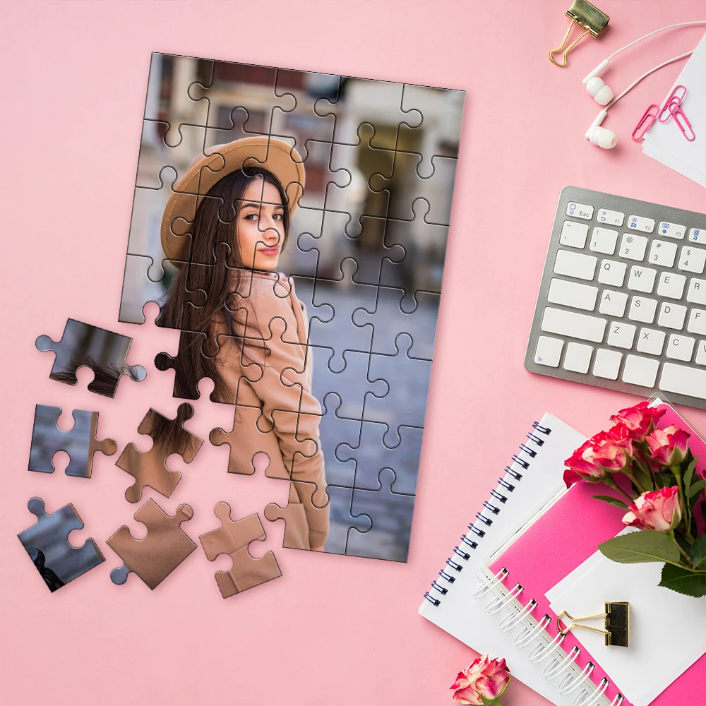 Custom Photo Puzzle Personaliz - Puzzle Blank White 评论和价格