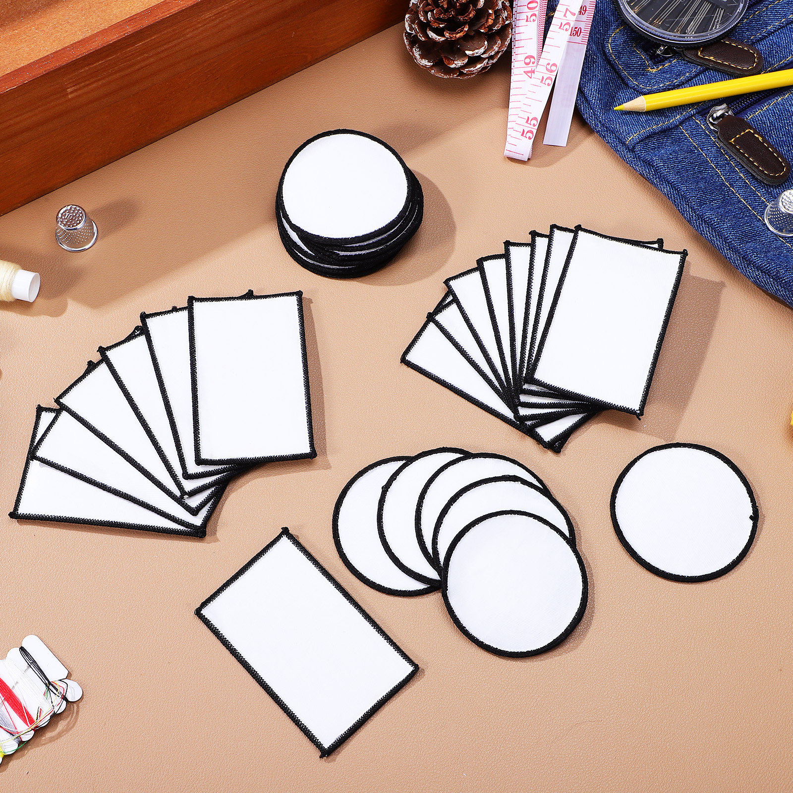 30Pcs Adhesive Backing Blank P - Hat Sublimation Blank 评论和价格