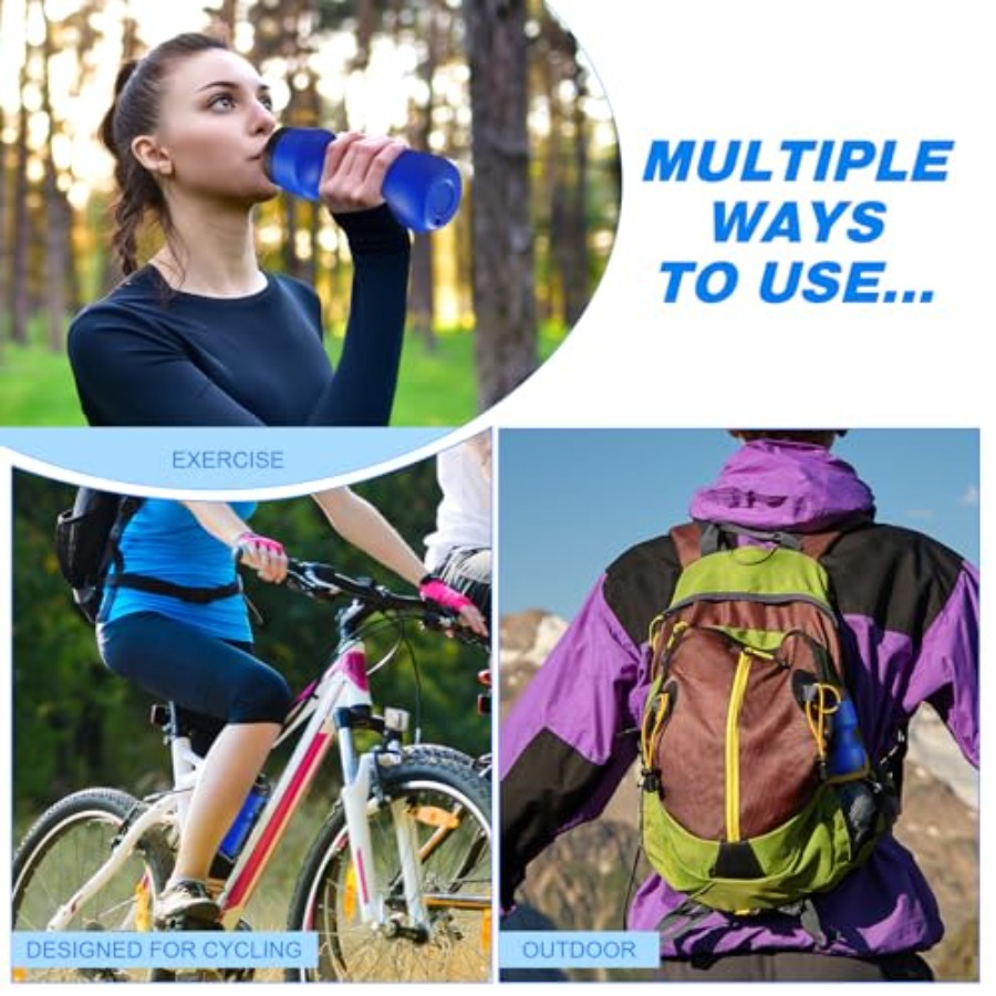 24 Pcs Sports Water Bottles Bu - Water Bottle Blank 评论和价格