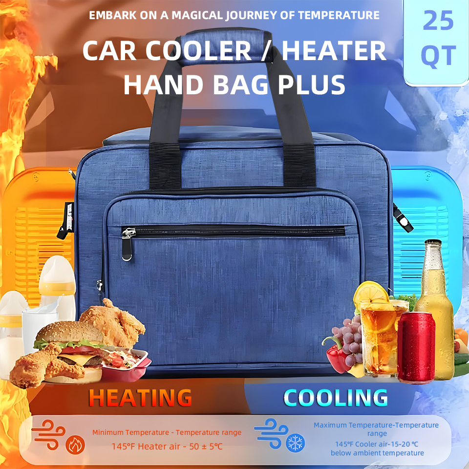 25L 3‑Layer Handheld Lunch Bag - Tote Bag Sublimation 评论和价格