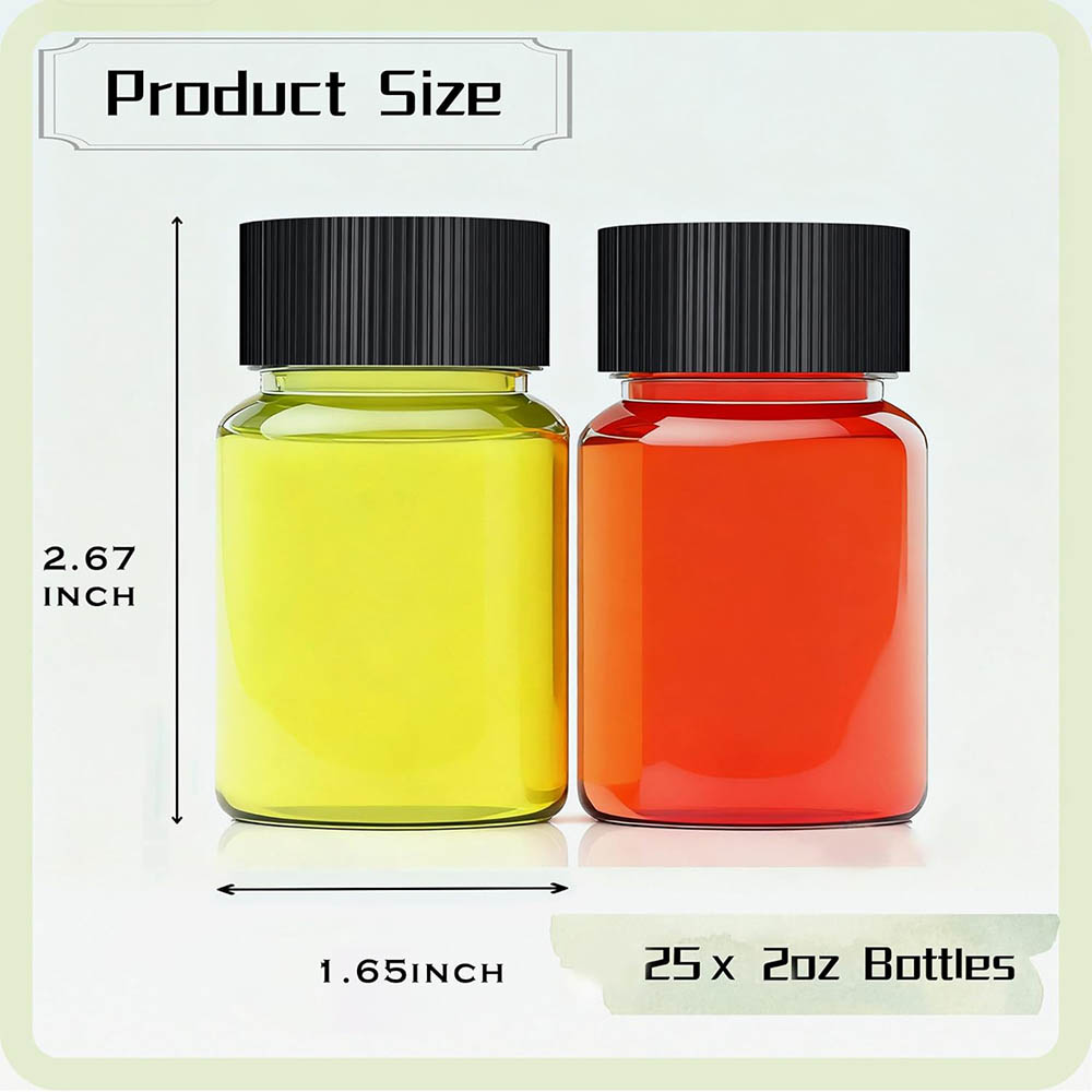 25 Pack 2oz Plastic Shot Bottl - Water Bottle Blank 评论和价格